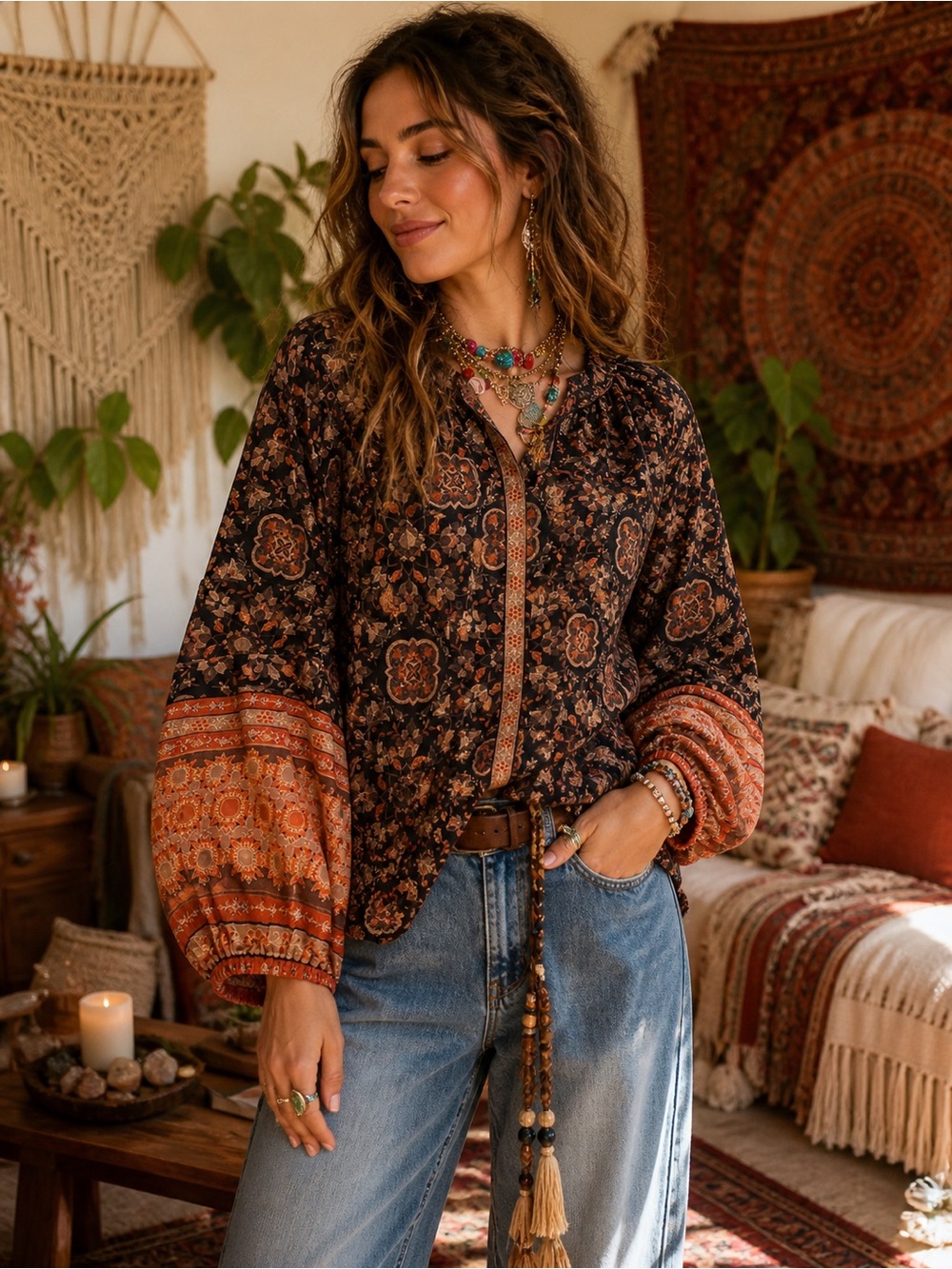 Kobi Halperin bohemian top